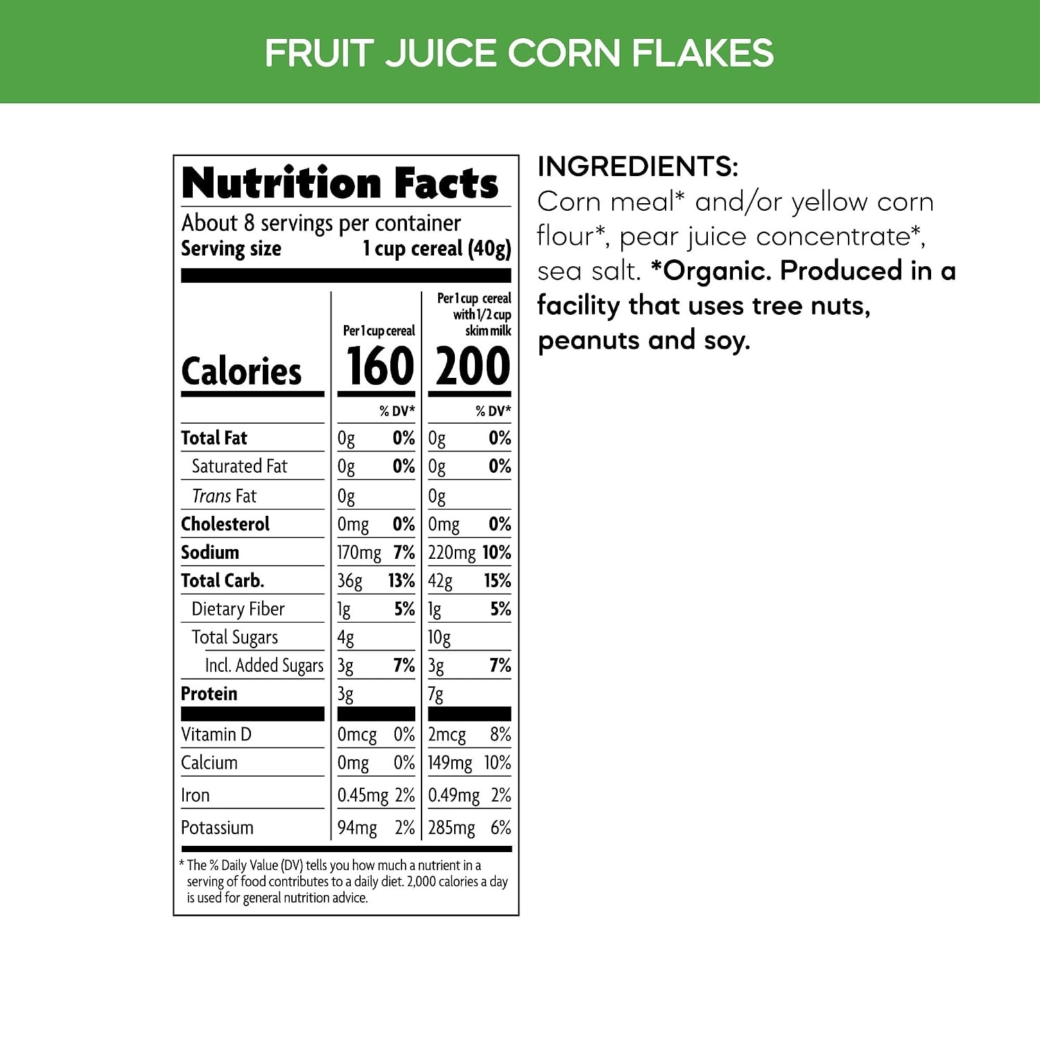Nature’s Path Organic Mesa Sunrise Cereal, 26.4 oz (Pack of 6), Flax Seeds, Quinoa, Amaranth, Gluten Free, Earth Friendly Packaging(Fruit Juice Corn Flakes – GF)