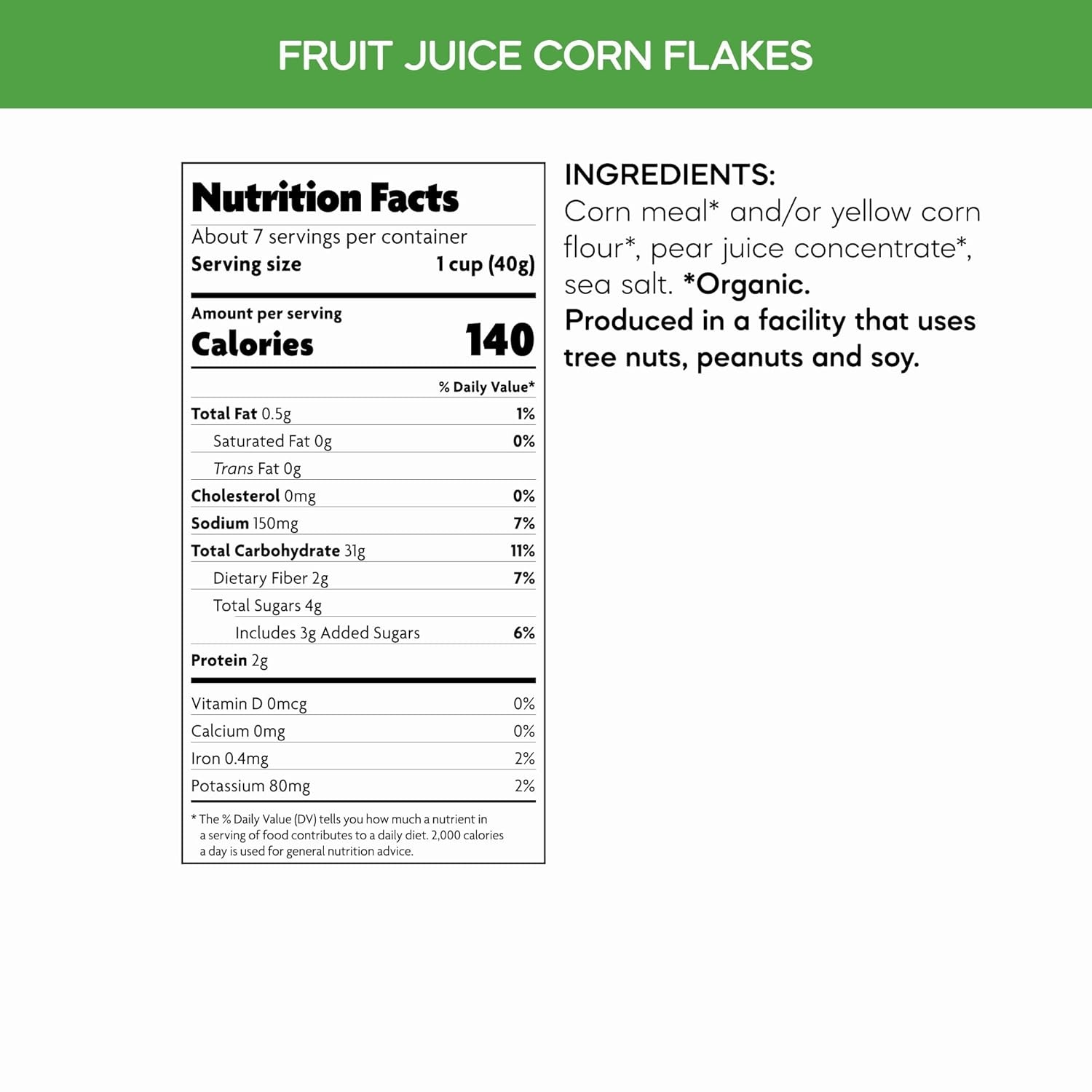 Nature’s Path Organic Fruit Juice Sweetened Corn Flakes Cereal, 10.6 oz (Pack of 1), Gluten Free(Fruit Juice Corn Flakes)