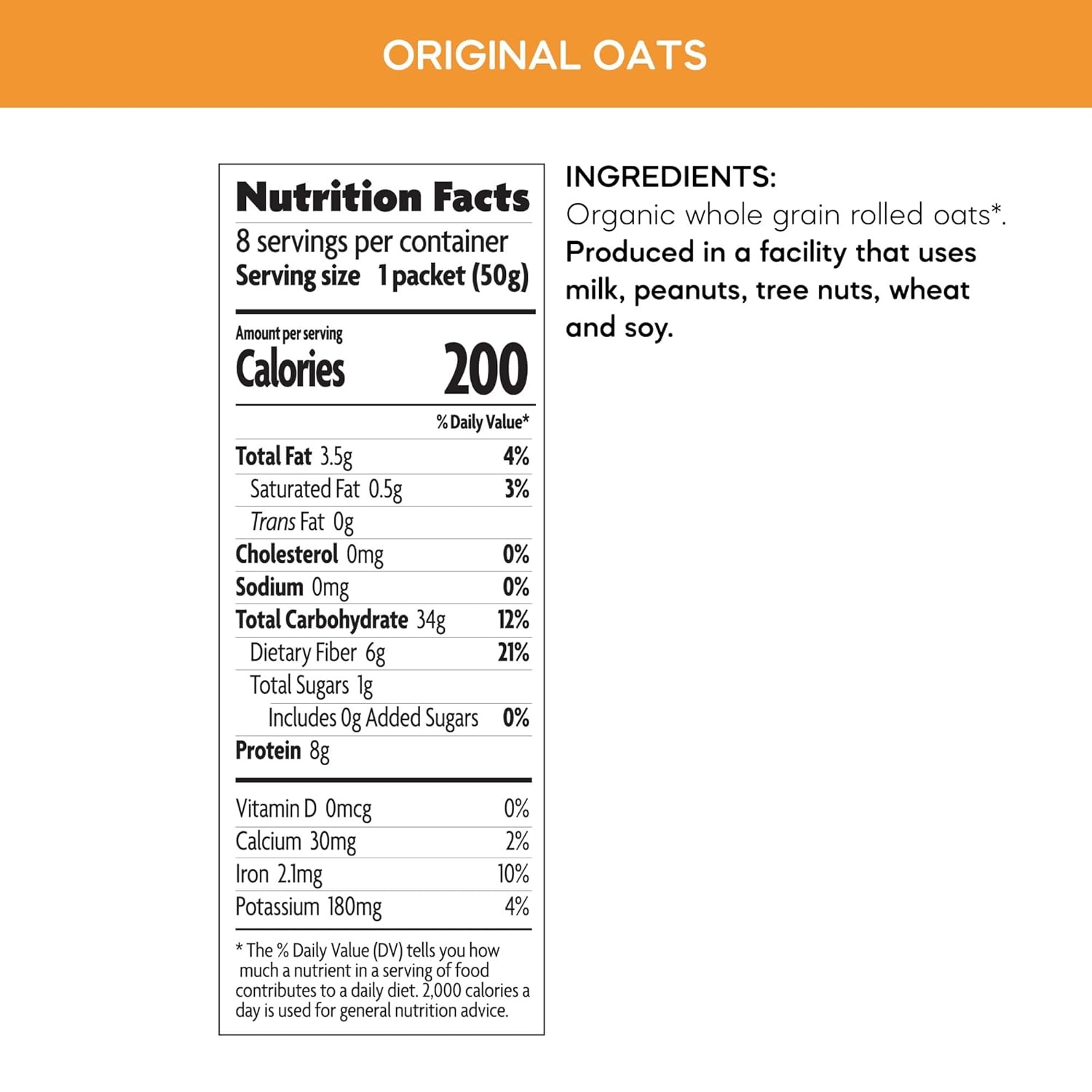 Nature’s Path Organic Apple Cinnamon Instant Oatmeal, 14 oz (Pack of 6), Non-GMO(Original)